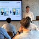 Matthias Otten beim Vortrag zu Komplexitätsmanagement im Maschinenbau und dem Übergang von ETO zu CTO bei ROS